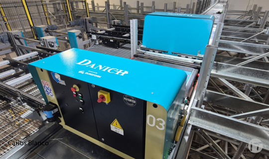 Danich instala el primer almacén automático de alta densidad de la fruticultura chilena