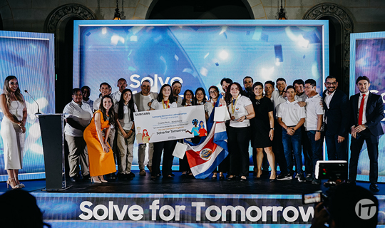 Equipo de Costa Rica logra su tercera victoria de Solve for Tomorrow