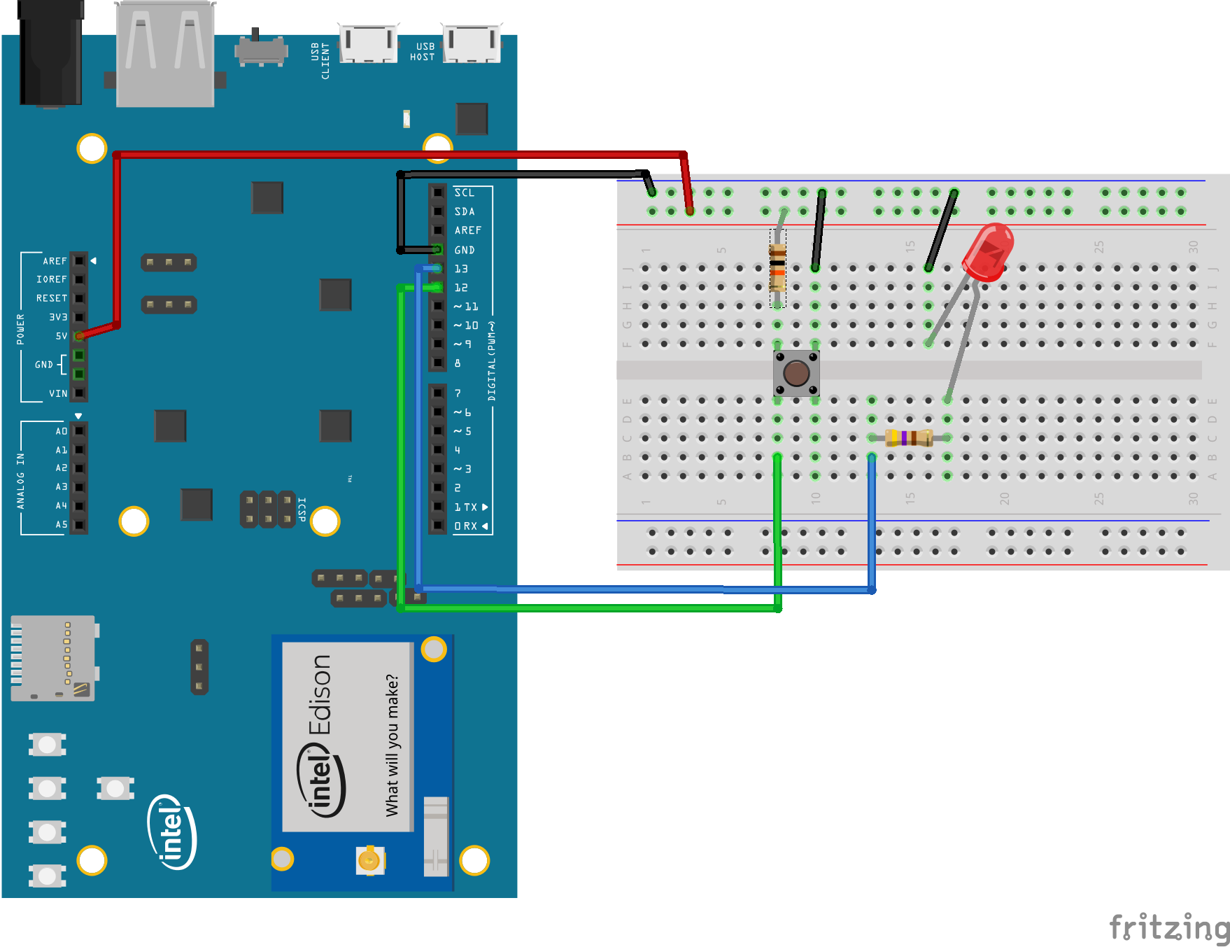 Schematics for Intel Edison