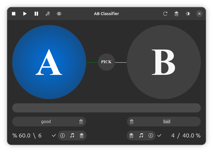 AB Classifier on Linux