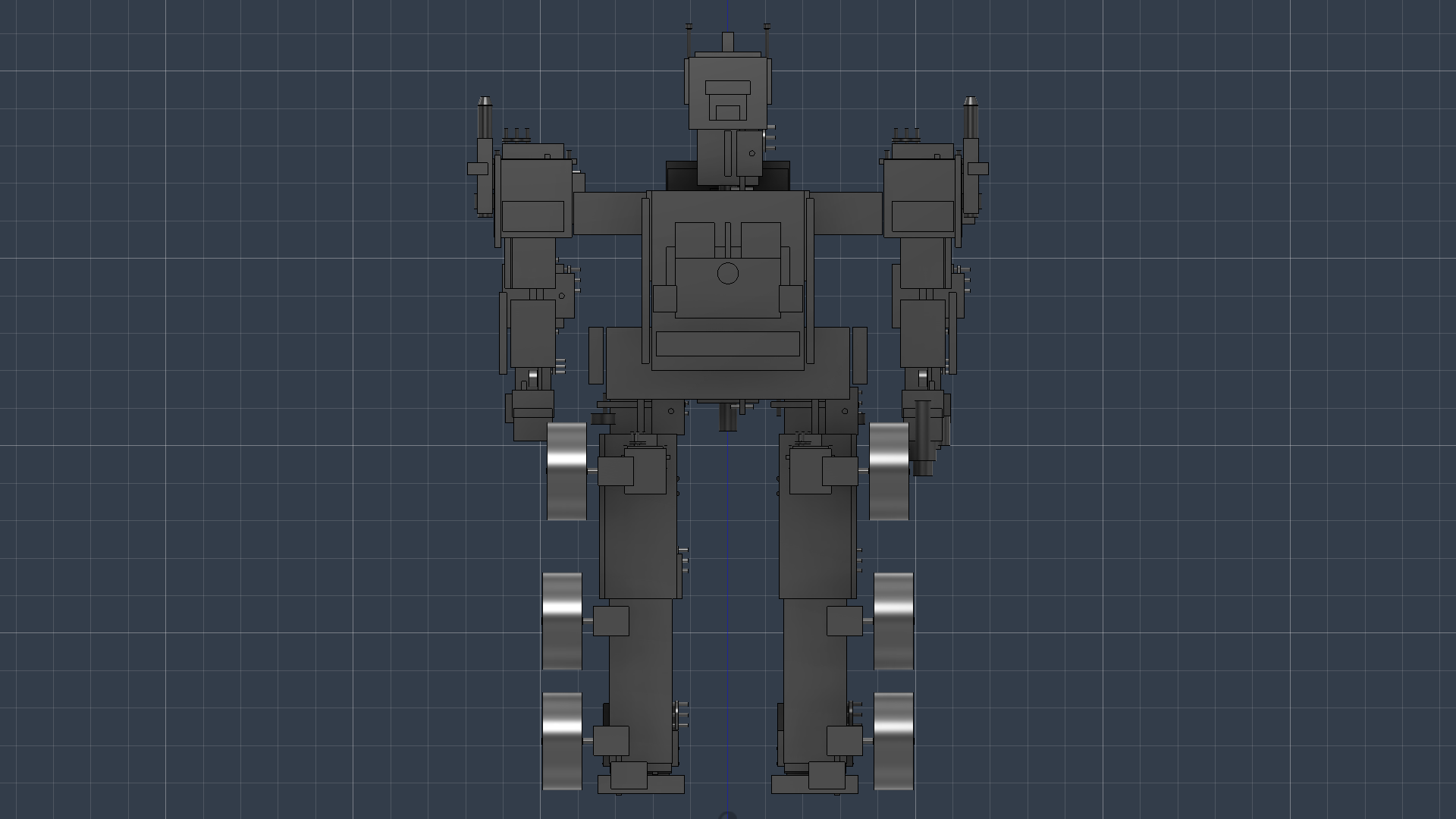 Optimus Prime G1 Robot Mode Front View - 3D printable Transformers robot