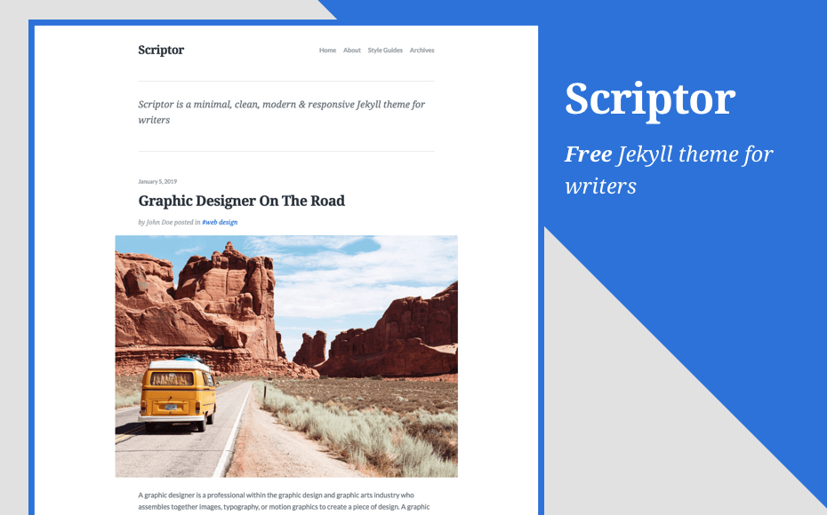 Scriptor-Jekyll-Theme