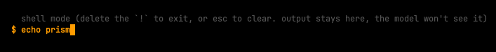 prism shell escape