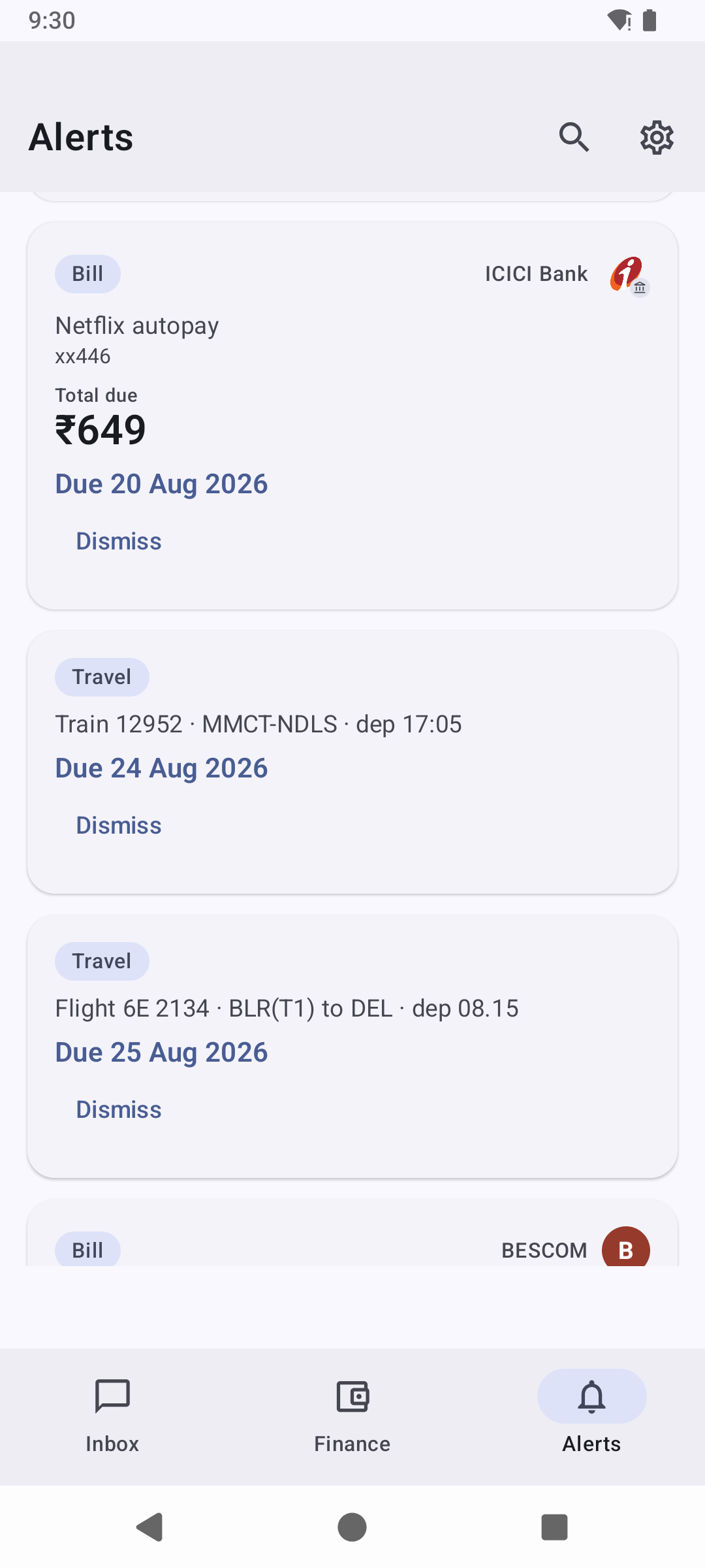 Alerts