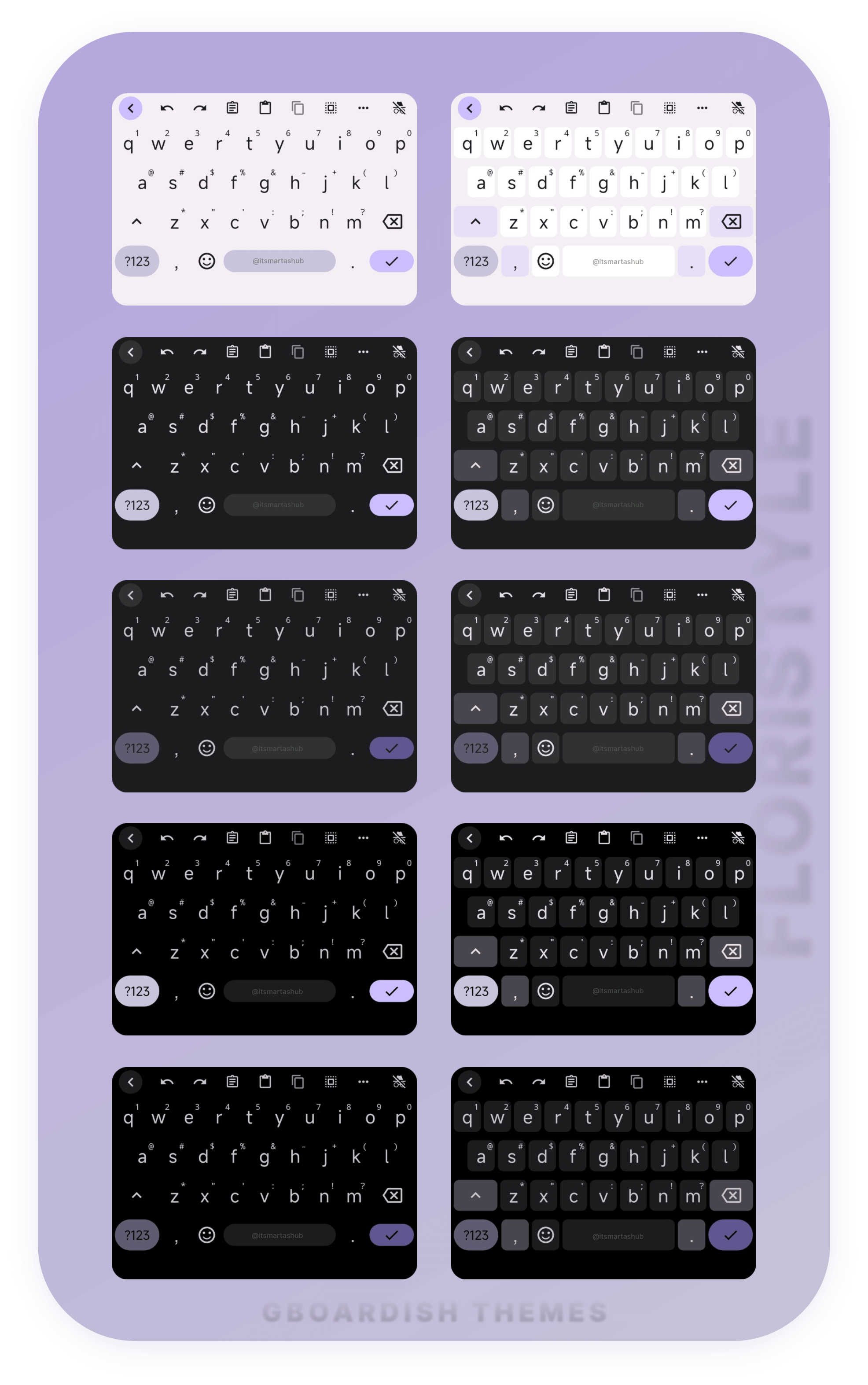 floristyled-material-you-keyboard-themes-with-light-dark-and-amoled-modes-based-on-purplish-home-wallpaper