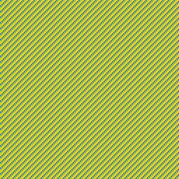 Ordered blue and yellow Bayer dither
