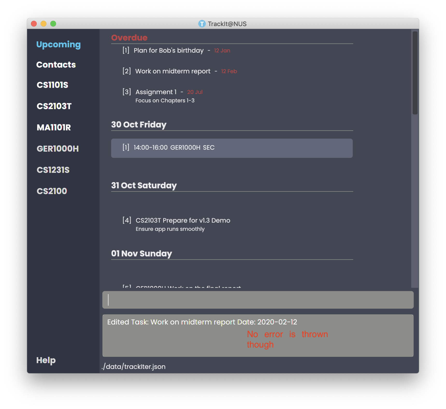 Edit Tasks Of The Same Description · Issue #8 · Itssodium/ped · GitHub