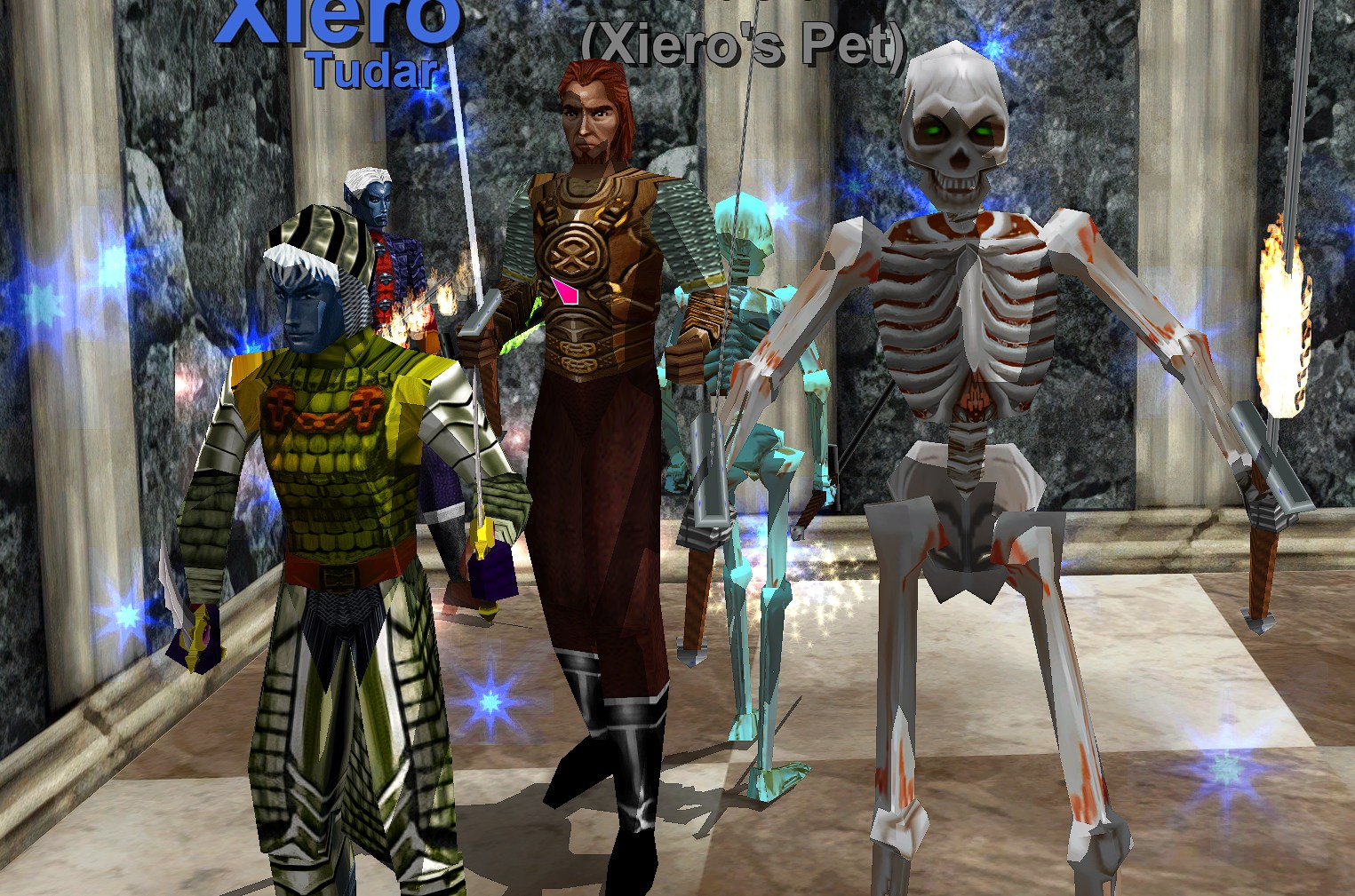 Enhanced characters and equipment