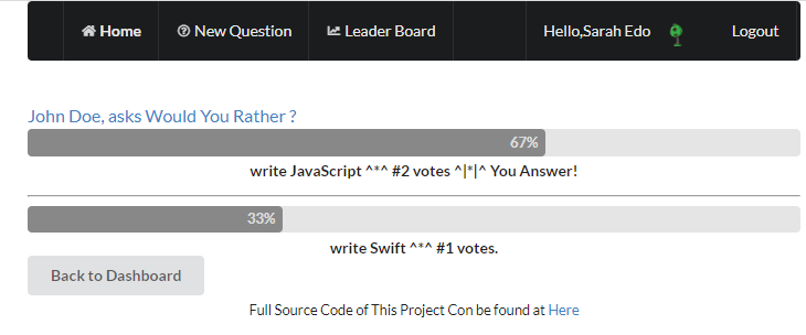 poll results - answered question details