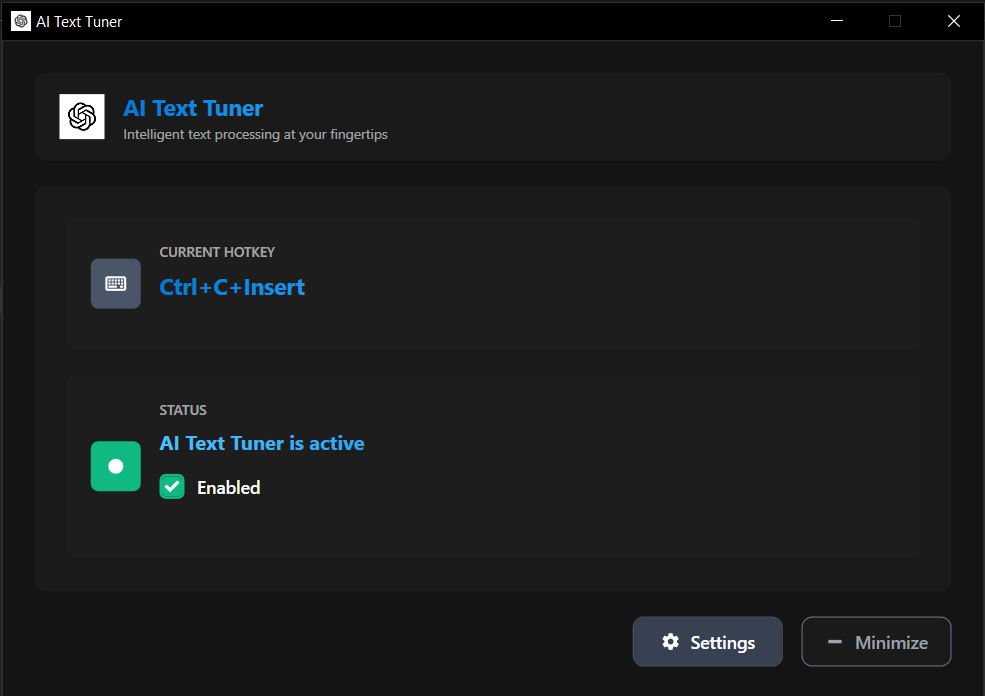GitHub - itzmejanak/AITextTuner: AITextTuner