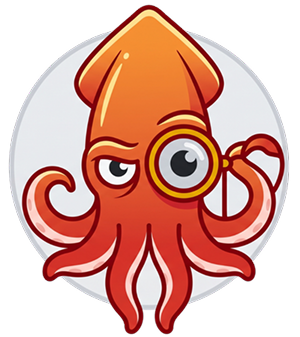 The Opinionated Squid Logo