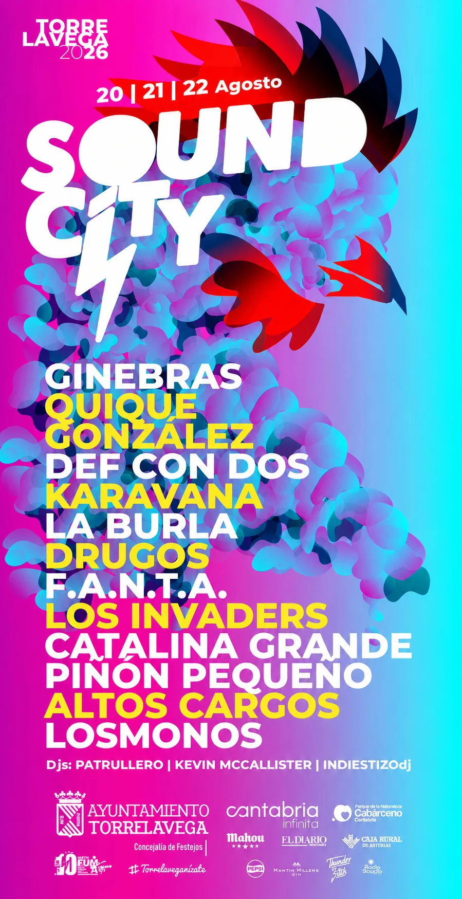 Cartel LOSMONOS en Sound City