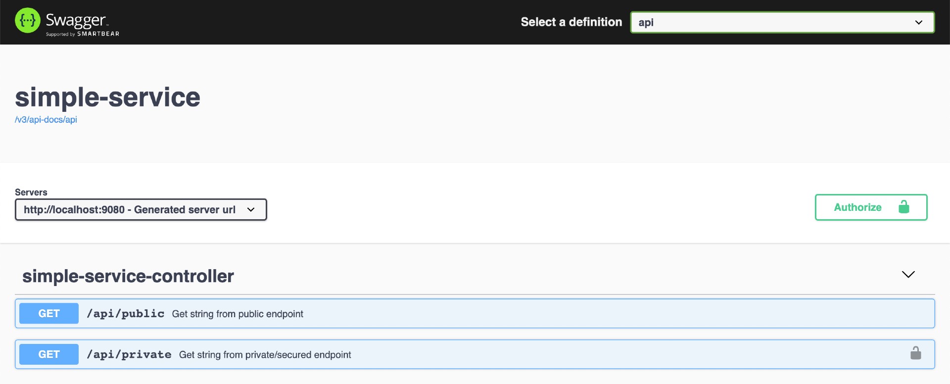 simple-service-swagger