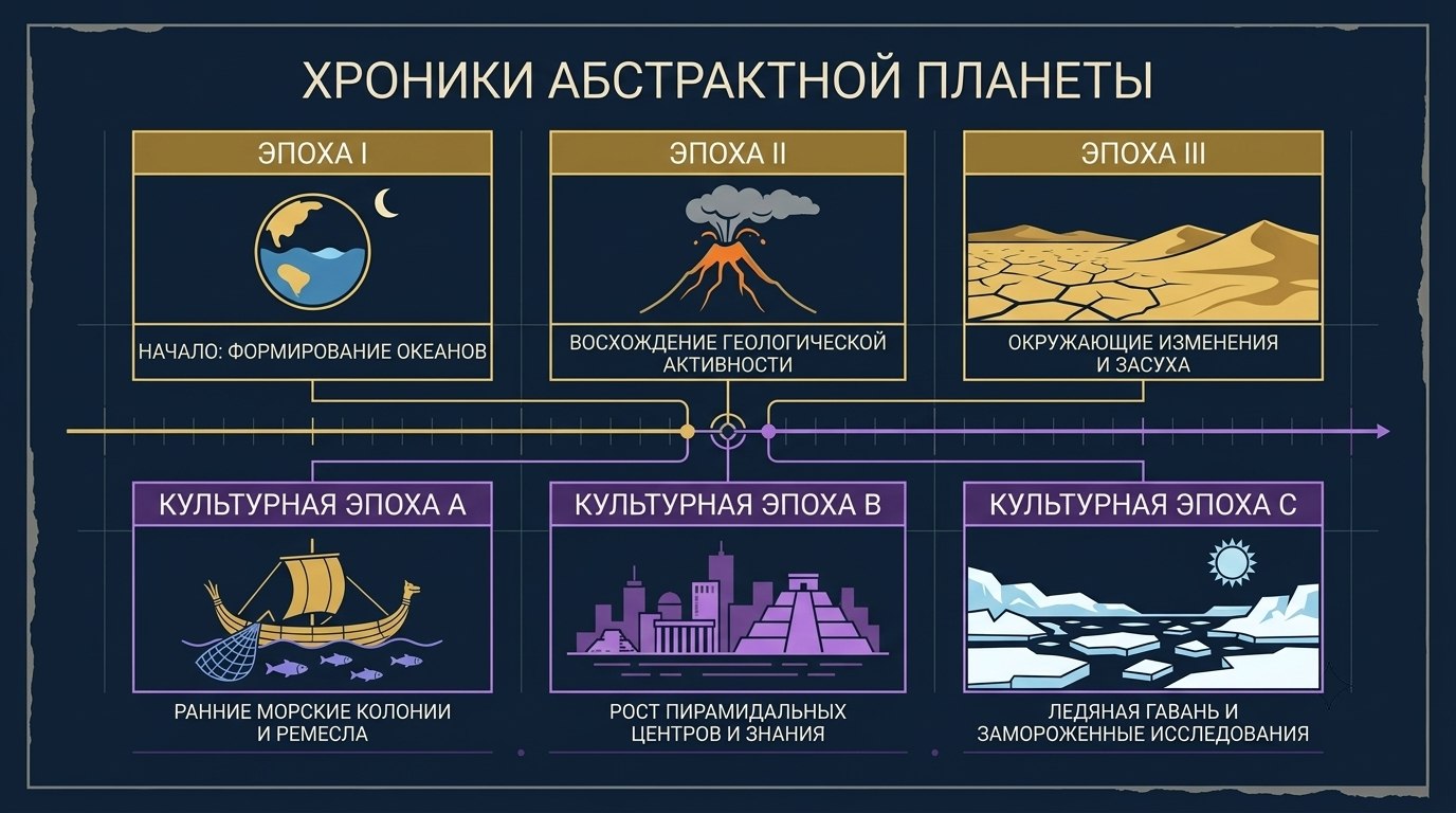 Временная шкала эпох Марса