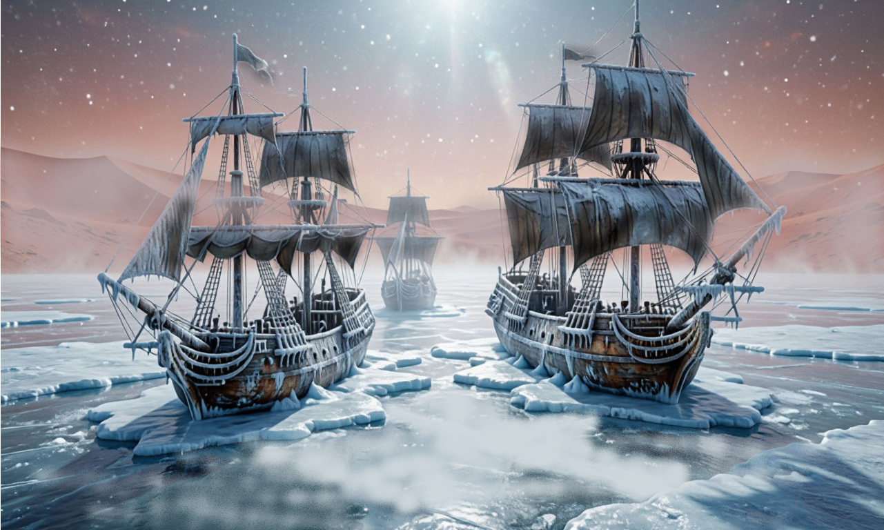 Замерзание Эритрейского моря