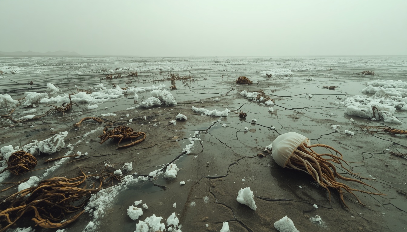 Гибель экосистемы Ацидалийского моря