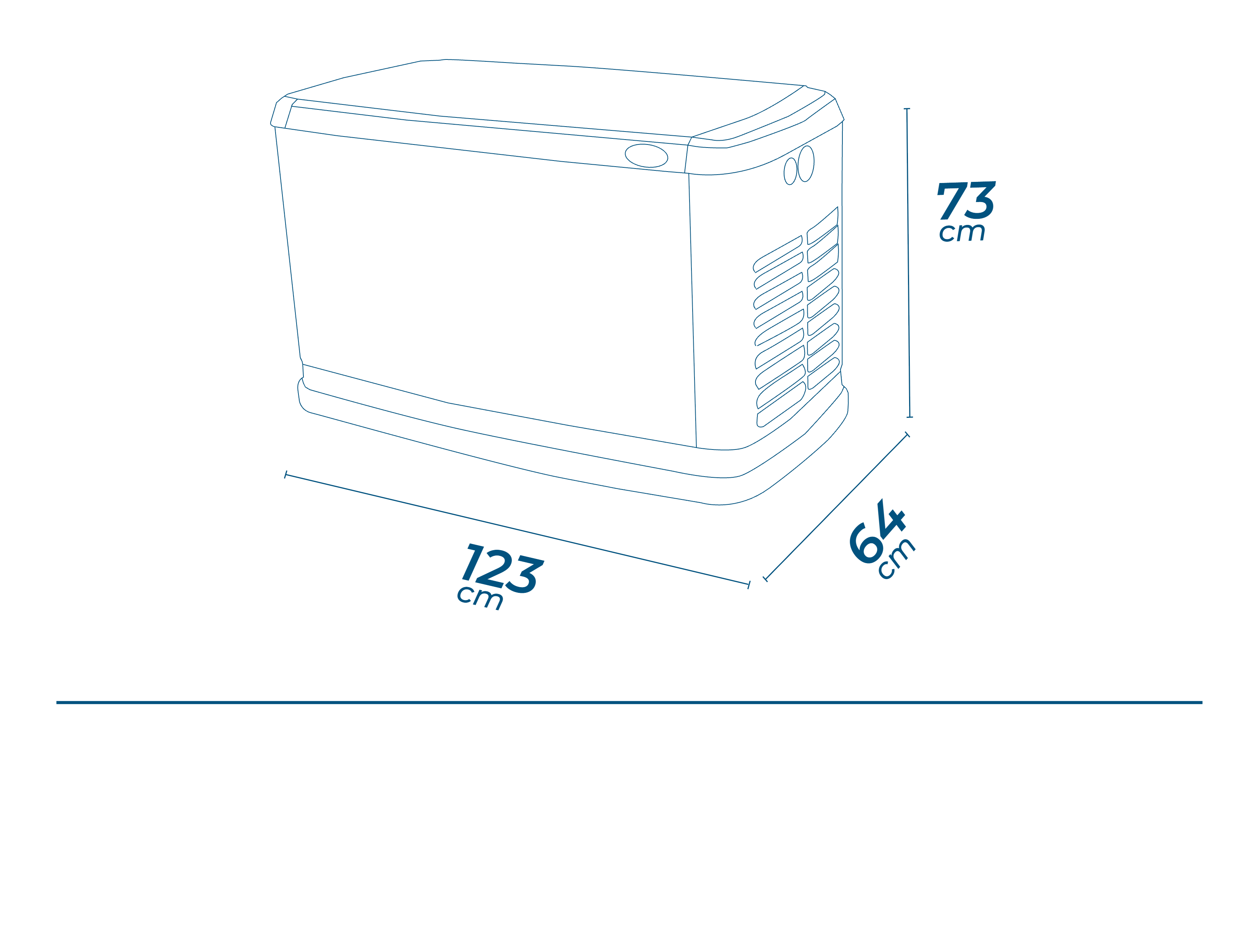 Diagrama de dimensiones GA20000