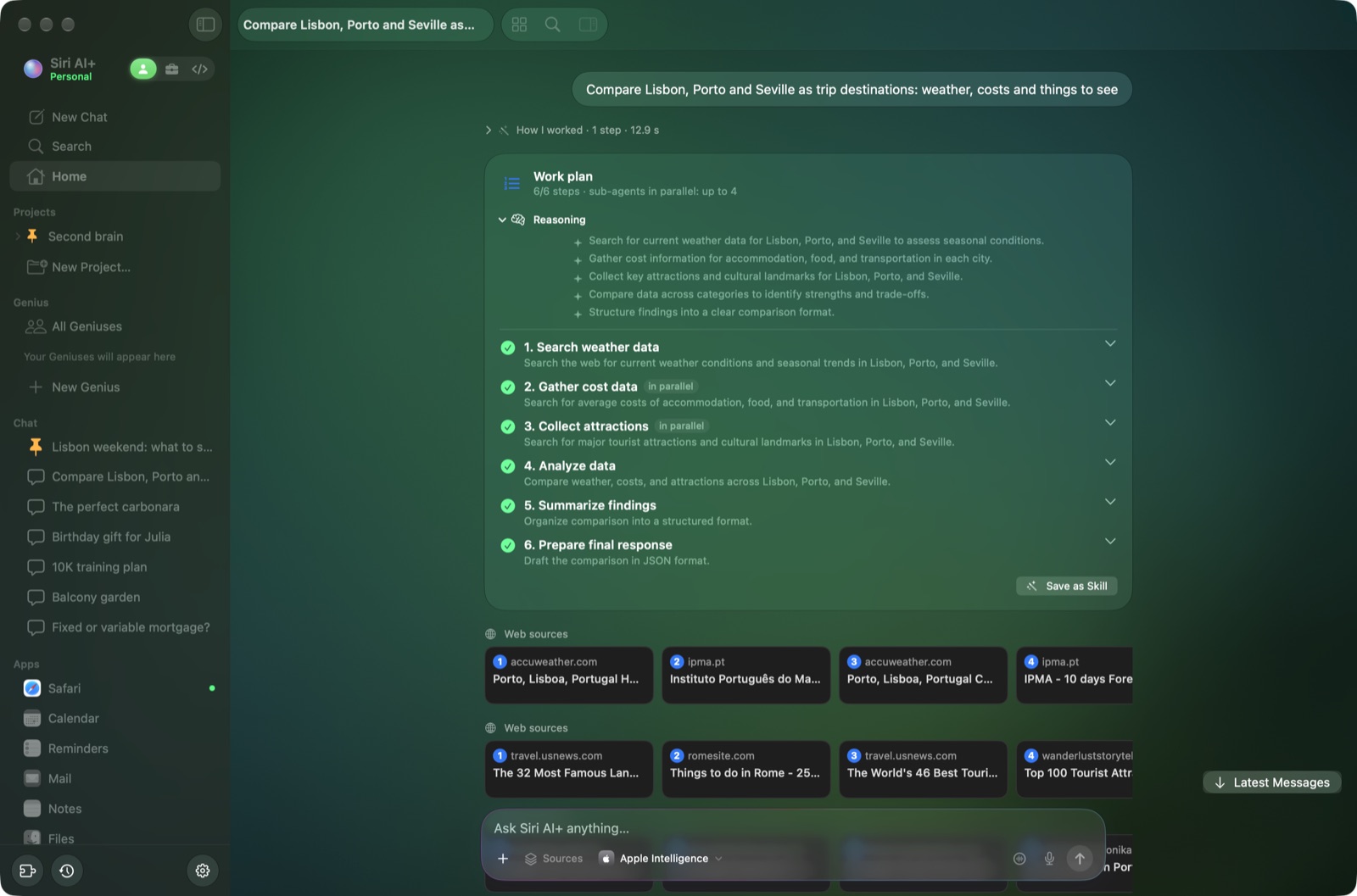 Plan with sub-agents