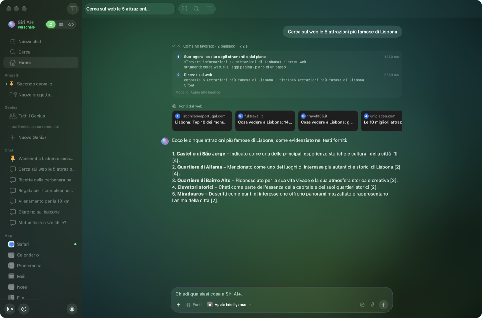 Ricerca sul web con le fonti