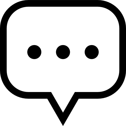 speech bubble react