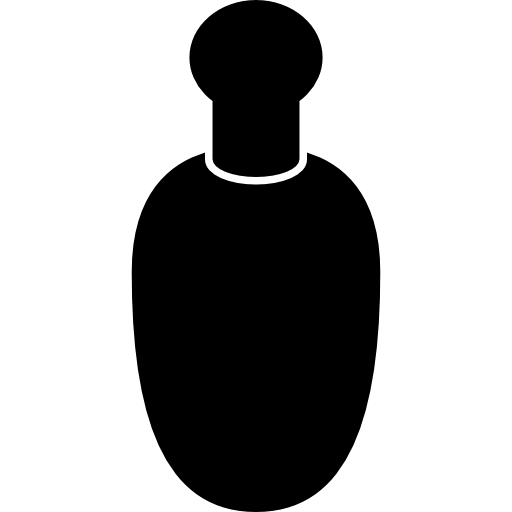 bottle-black-and-rounded-shape
