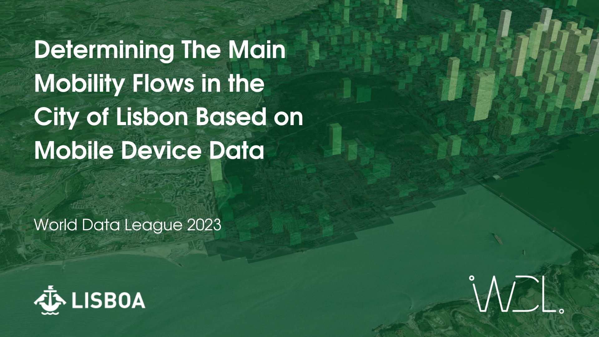 Determining The Main Mobility Flows in the City of Lisbon Based on Mobile Device Data
