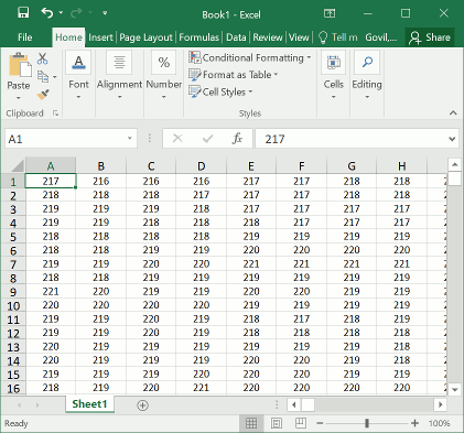 Microsoft Excel Trick for Spreadsheet Images