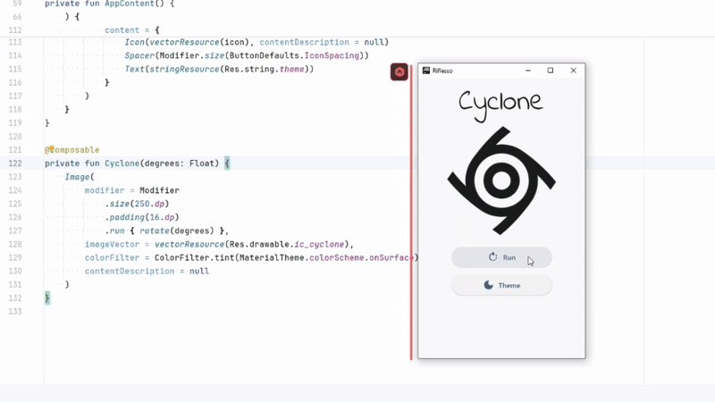 Demo of recompositions