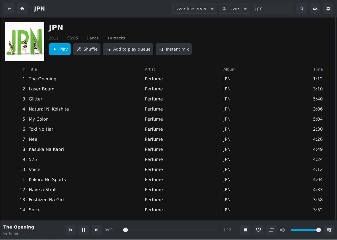 Music playback