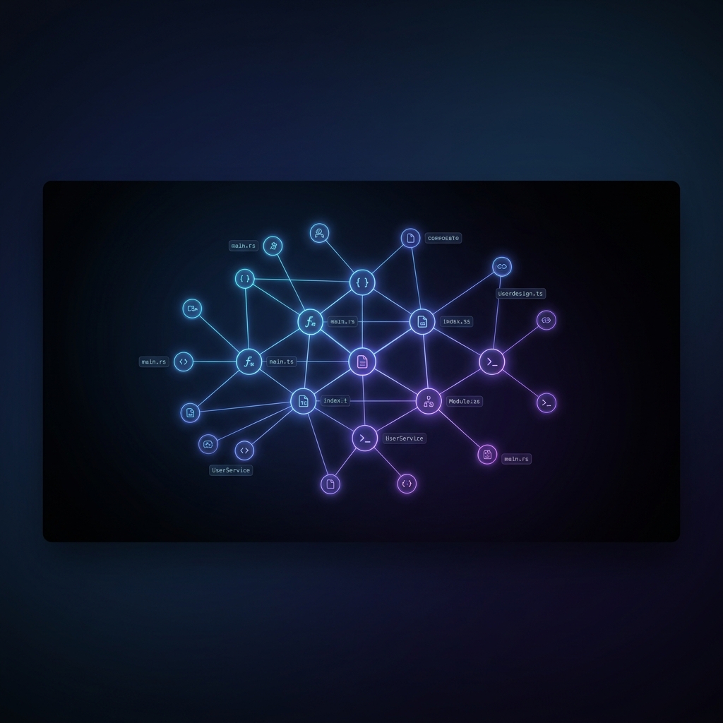Codebase Synapse — Knowledge graph visualization