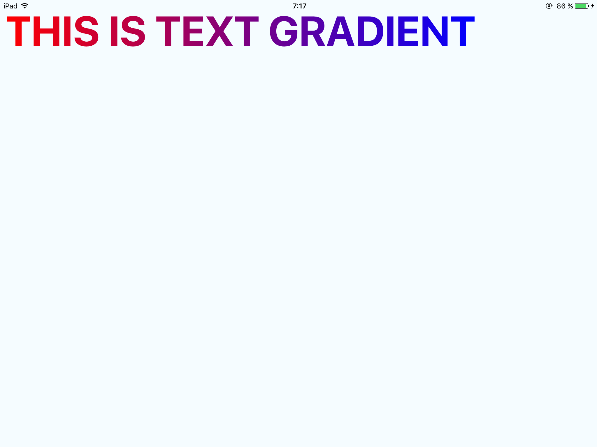 React Native Text Gradient: Với React Native Text Gradient, bạn có thể tạo ra những hiệu ứng gradient cho văn bản. Điều này giúp văn bản nổi bật hơn trong trang web của bạn và thu hút sự chú ý của khách hàng. Bạn có thể dễ dàng tạo các hiệu ứng gradient cho văn bản một cách nhanh chóng và tiện lợi.