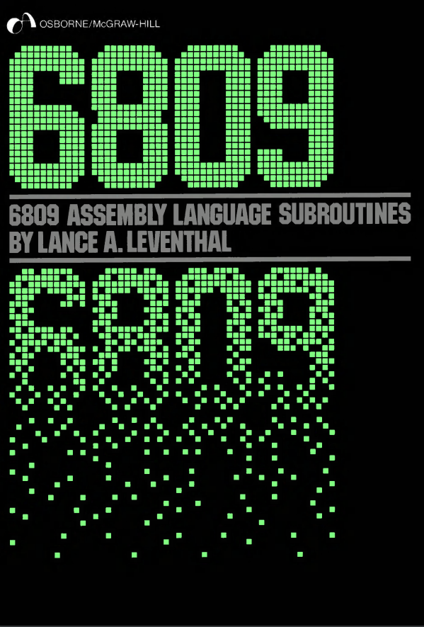 6809 Assembly Subroutines