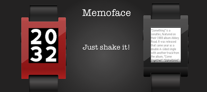 GitHub - izqui/Memoface: Pebble watch face that allows you to quickly ...
