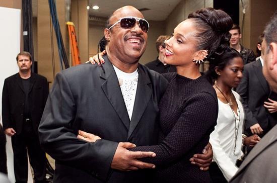 Alicia Keys & Stevie Wonder