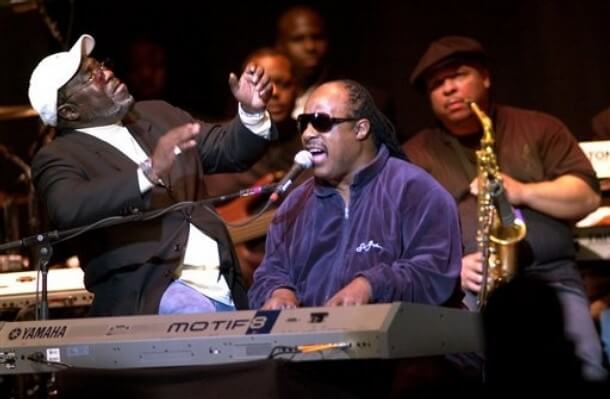 Stevie Wonder In memory of Gerald Levert