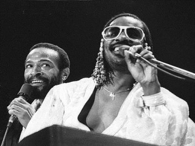 Marvin Gaye & stevie Wonder