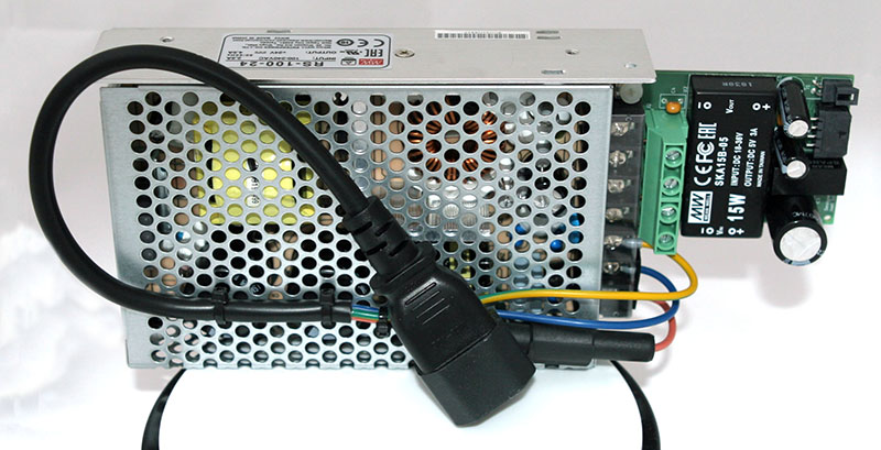 8-inch floppy power supply, from the project README