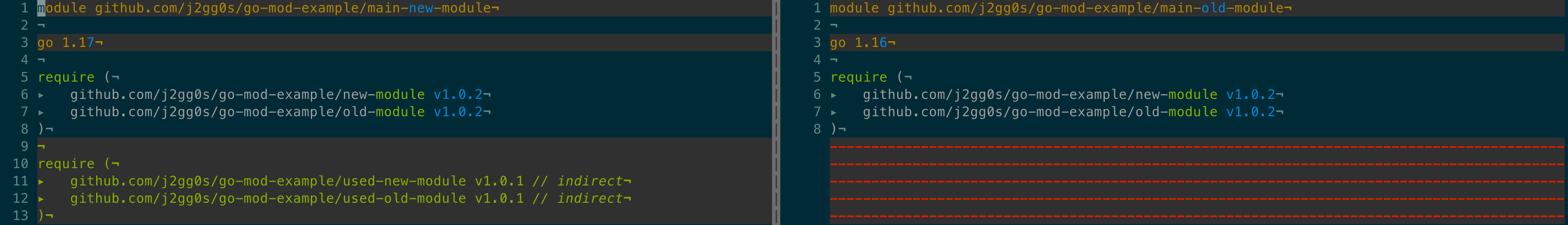 vimdiff-go-mod