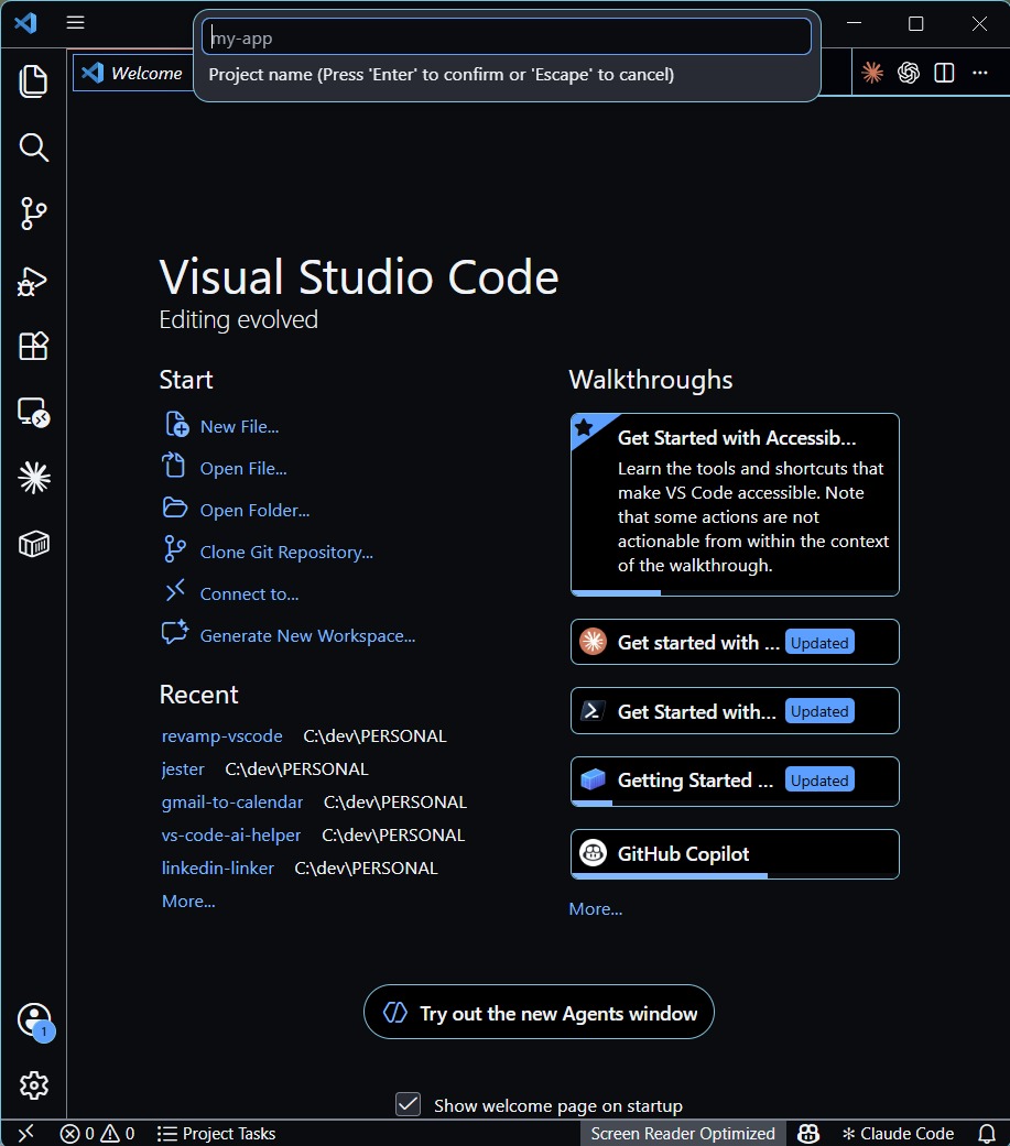 ReVamp VS Code screenshot
