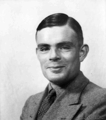 turing black and white