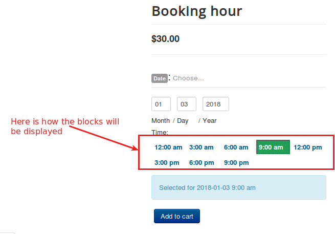 booking hour