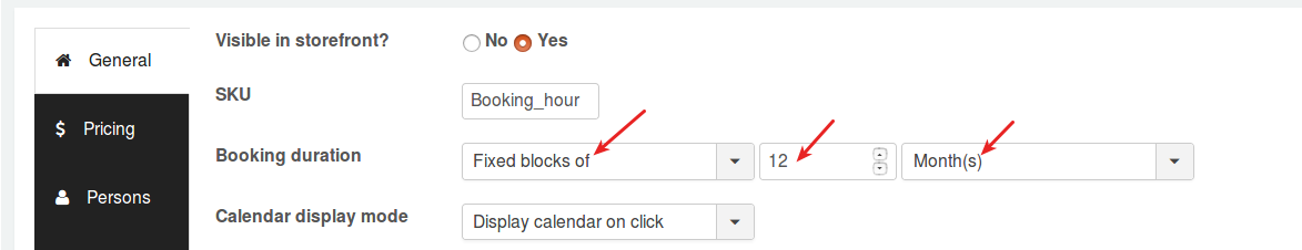 booking month