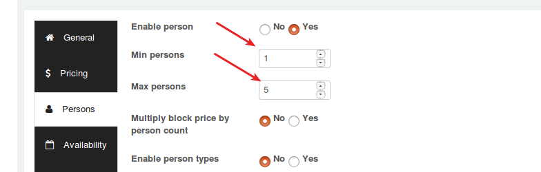 car rent persons