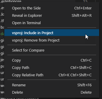 Context Menu