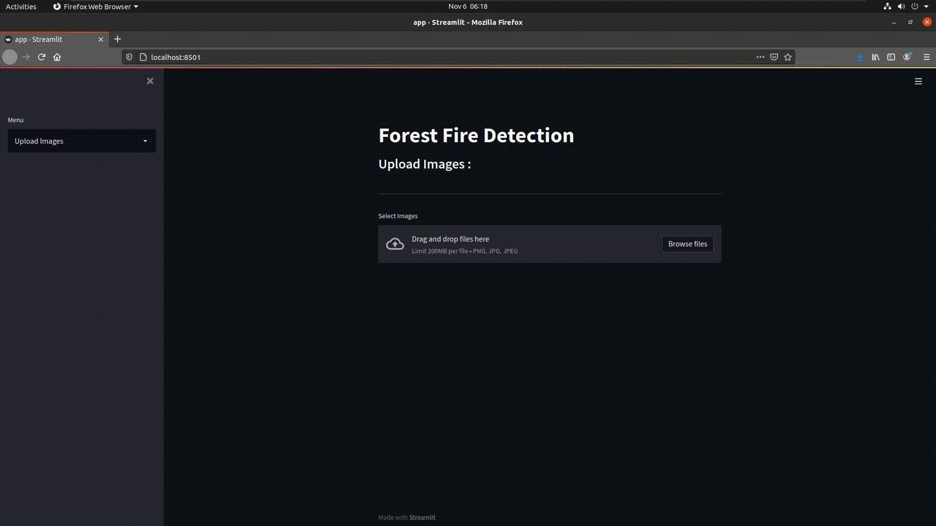 Forest Fire Detection Project