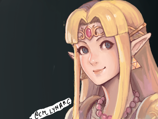 Zelda painting result