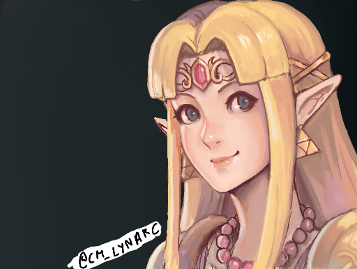 Zelda painting target