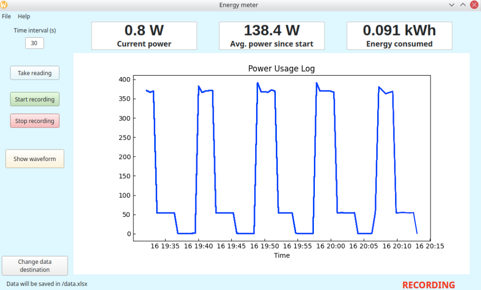 Pico energymeter, from the project README