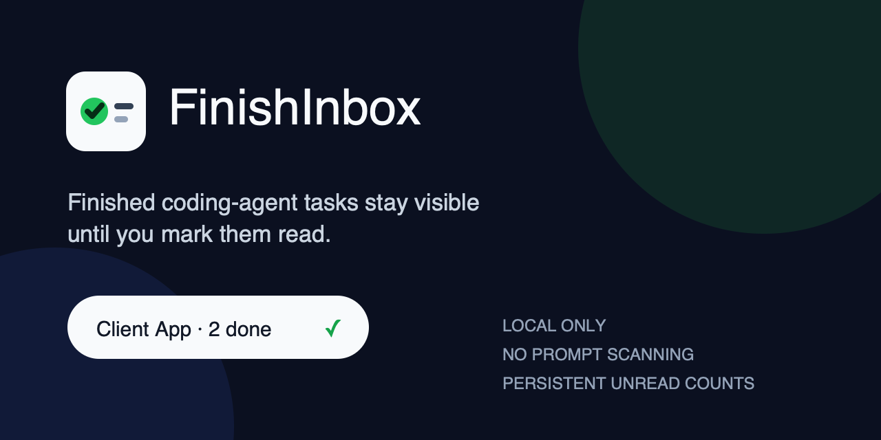 FinishInbox screenshot 1