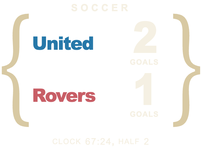 Brace Register — SOCCER Aligned rows